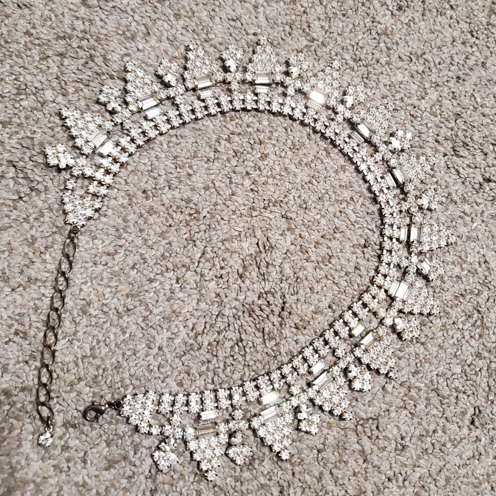 Rhinestone necklace